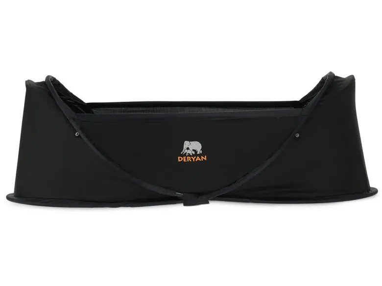 Deryan Infant BabyBox campingbedje met klamboe - Black