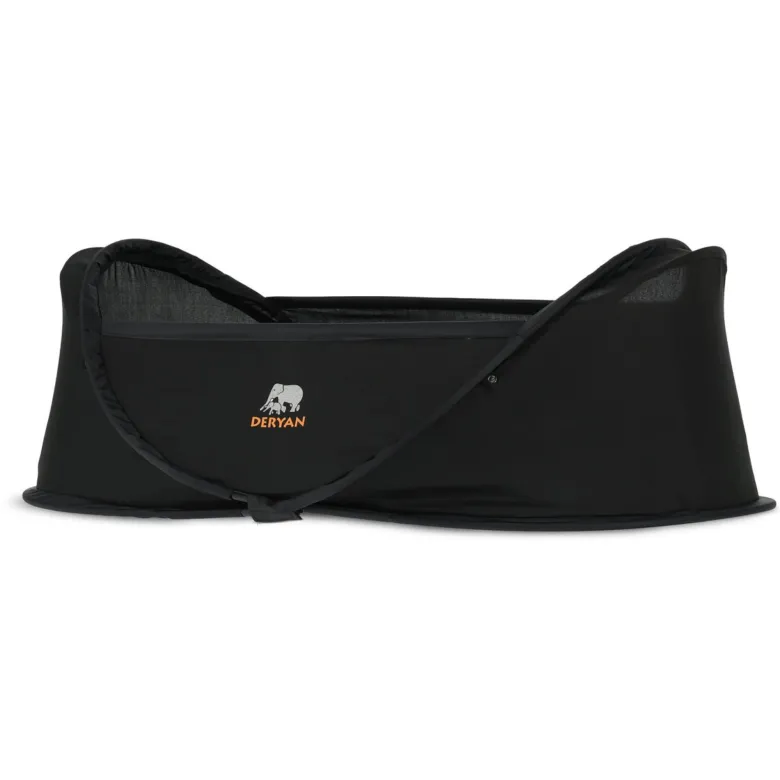 Deryan Infant BabyBox campingbedje met klamboe - Black