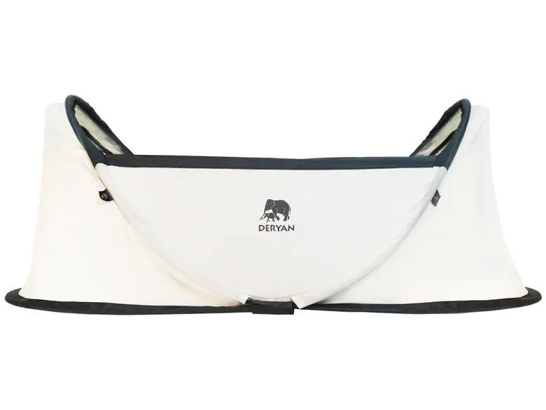 Deryan Infant Pop-Up BabyBox met klamboe - Cream
