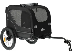 Deryan 2-in-1 opvouwbare hondenfietskar