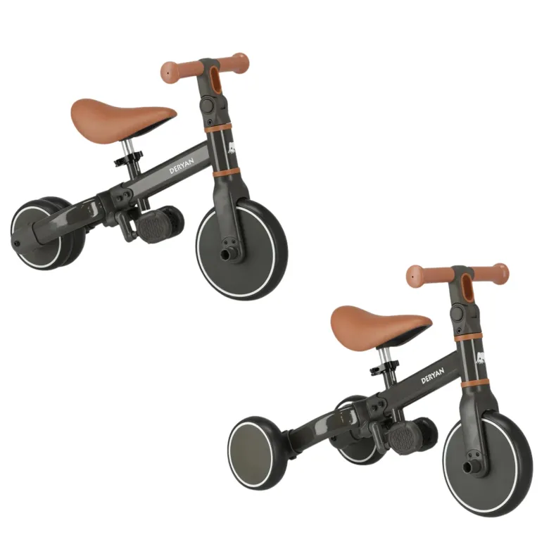 Deryan Jaime 2-in-1 Luxe loopfiets - Black