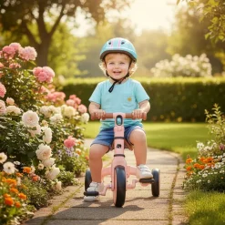 Deryan Jaime 2-in-1 Luxe loopfiets - Pink