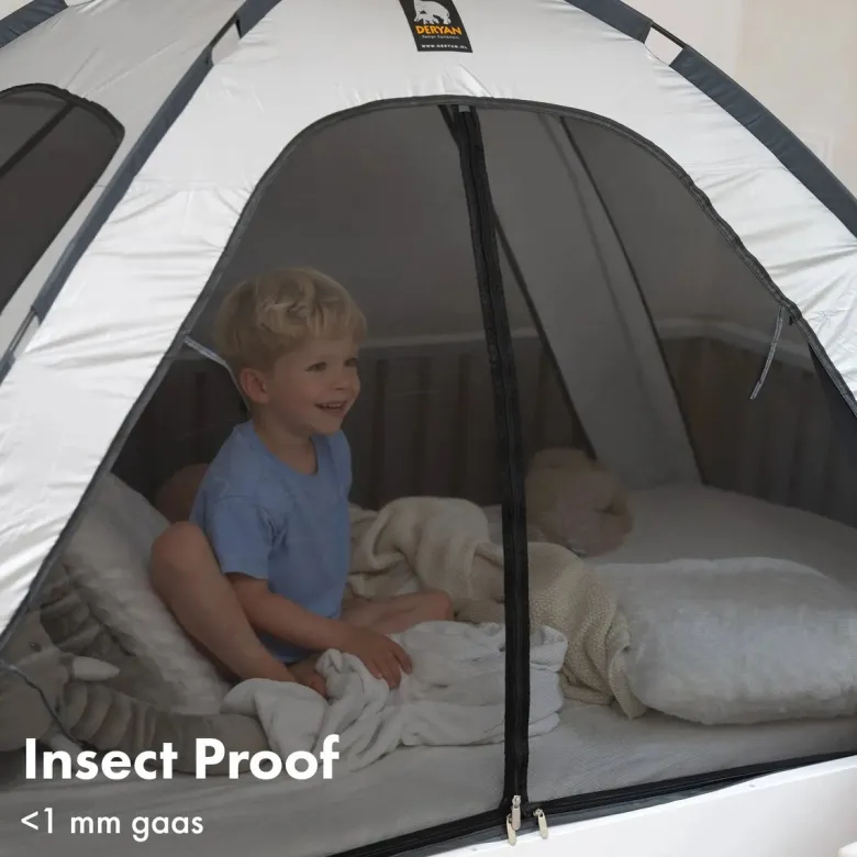 Deryan klamboe 200 x 90 cm bedtent - Ivory