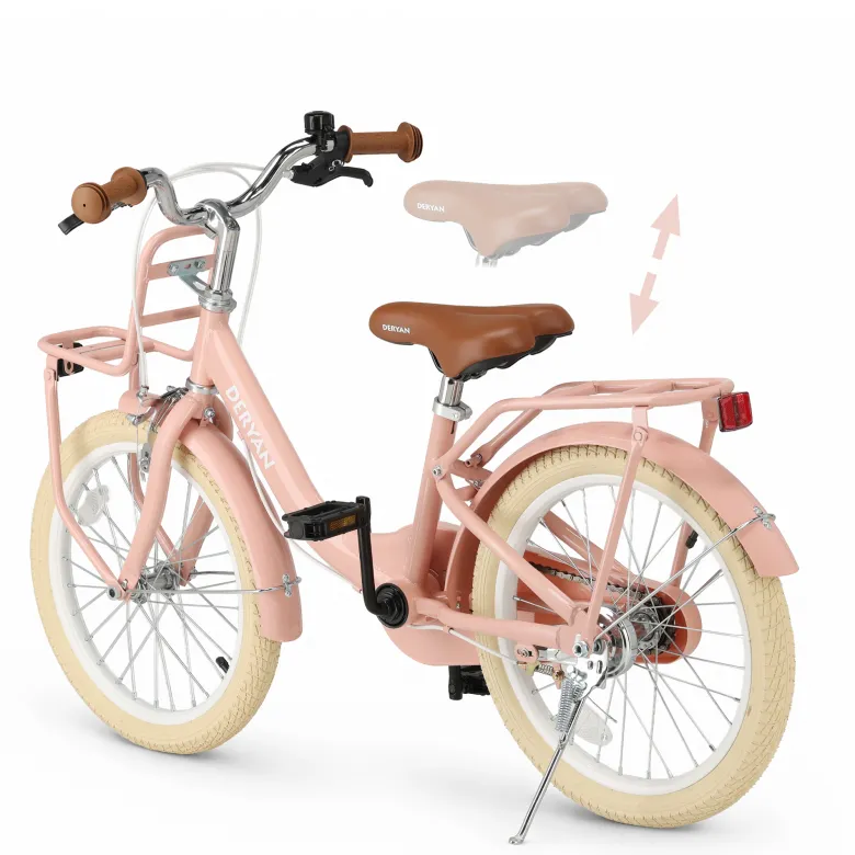 Deryan Liv Pink kinderfiets - 18 Inch