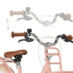 Deryan Liv Pink kinderfiets - 20 Inch