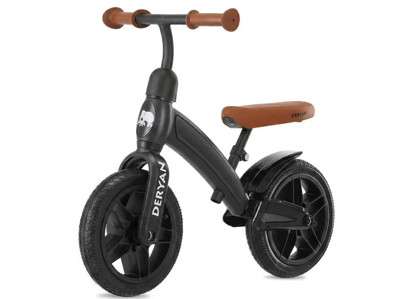 Deryan Luxe Black loopfiets - 10 inch