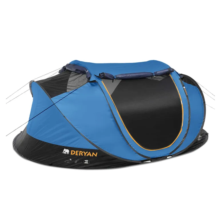 Deryan Luxe Cocoon 2-persoons Pop-up tent - Navy