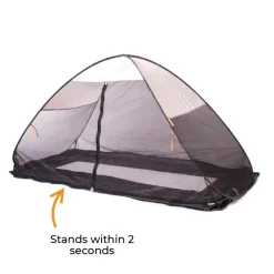 Deryan Luxe Crème Bedtent Klamboe