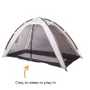Deryan Luxe Crème Bedtent Klamboe