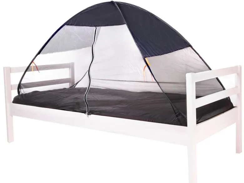 Deryan Luxe Grijs Pop Up Bedtent Klamboe