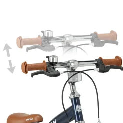 Deryan Luxe 3-in-1 Blue kinderfiets - 14 inch