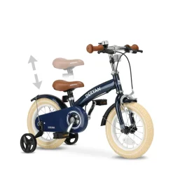Deryan Luxe 3-in-1 Blue kinderfiets - 12 inch