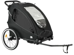 Deryan Luxe 3-in-1 fietskar - Black
