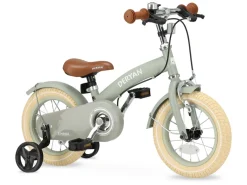 Deryan Luxe 3-in-1 Green kinderfiets - 12 inch