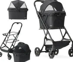 Deryan Luxe inklapbare hondenbuggy