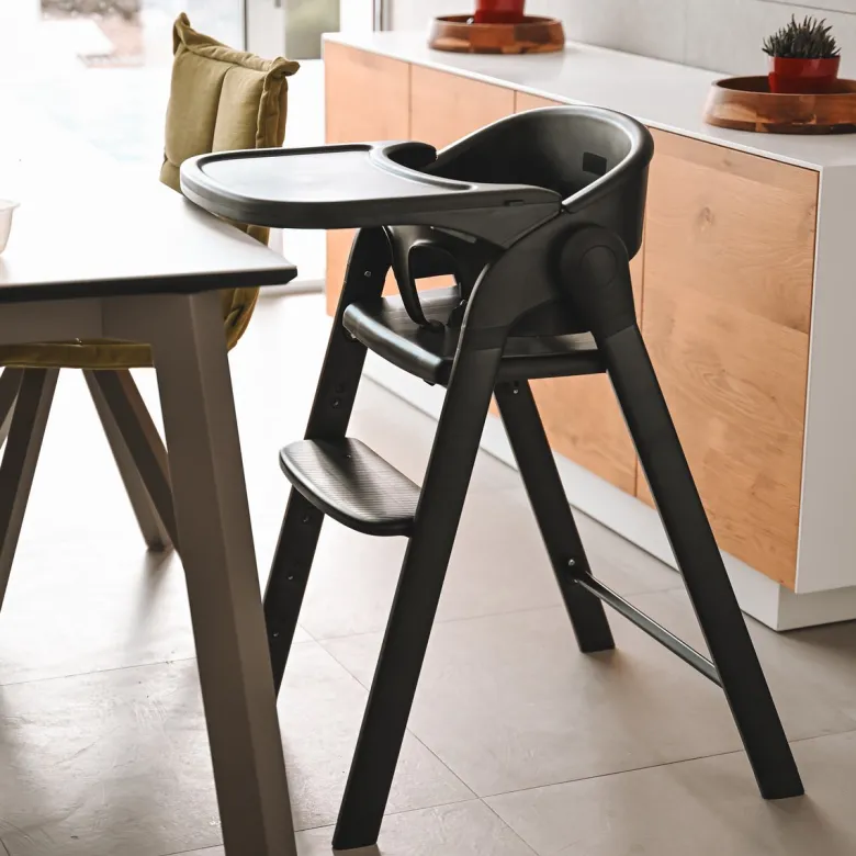 Deryan Luxe inklapbare kinderstoel - Black