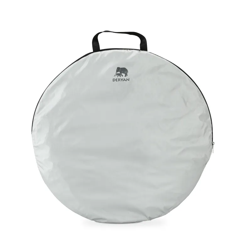 Deryan luxe Pop Up Zilver strandtent