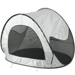 Deryan luxe Pop Up Zilver strandtent