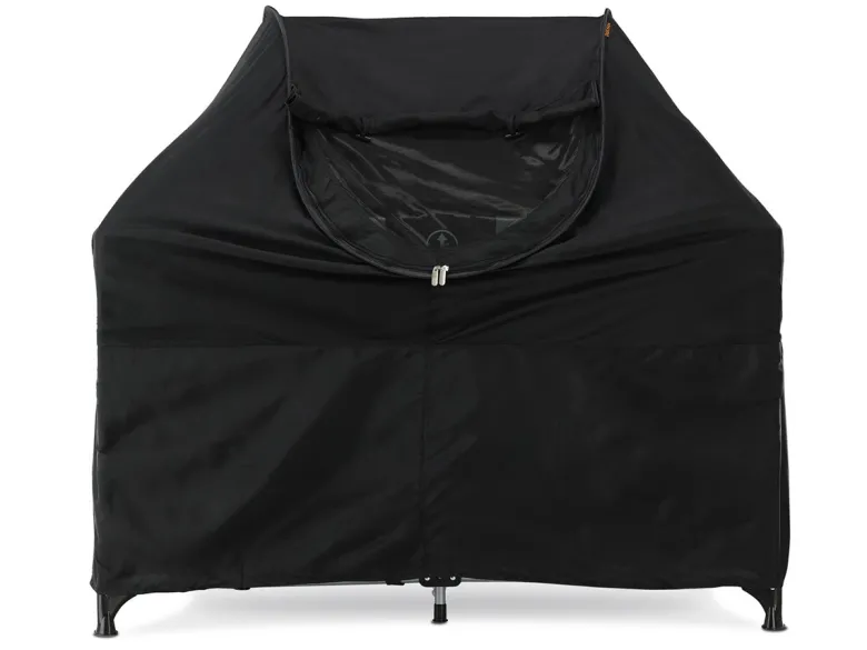 Deryan Luxe Pop Up zwart Campingbed klamboe