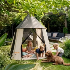 Deryan Luxe Speeltent met bodem - Cream