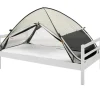 Deryan Luxe 200 x 90 cm pop-up verduisterende bedtent - Ivory