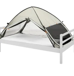 Deryan Luxe 200 x 90 cm pop-up verduisterende bedtent - Ivory