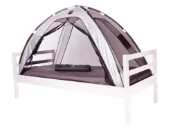 Deryan Luxe Zilveren Bedtent Klamboe