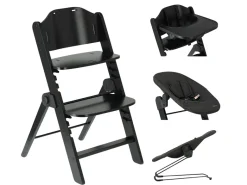 Deryan Odin Kinderstoel met Bouncer - Black