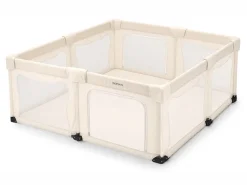 Deryan Opvouwbare Kinderbox XL Campingbedje - Cream