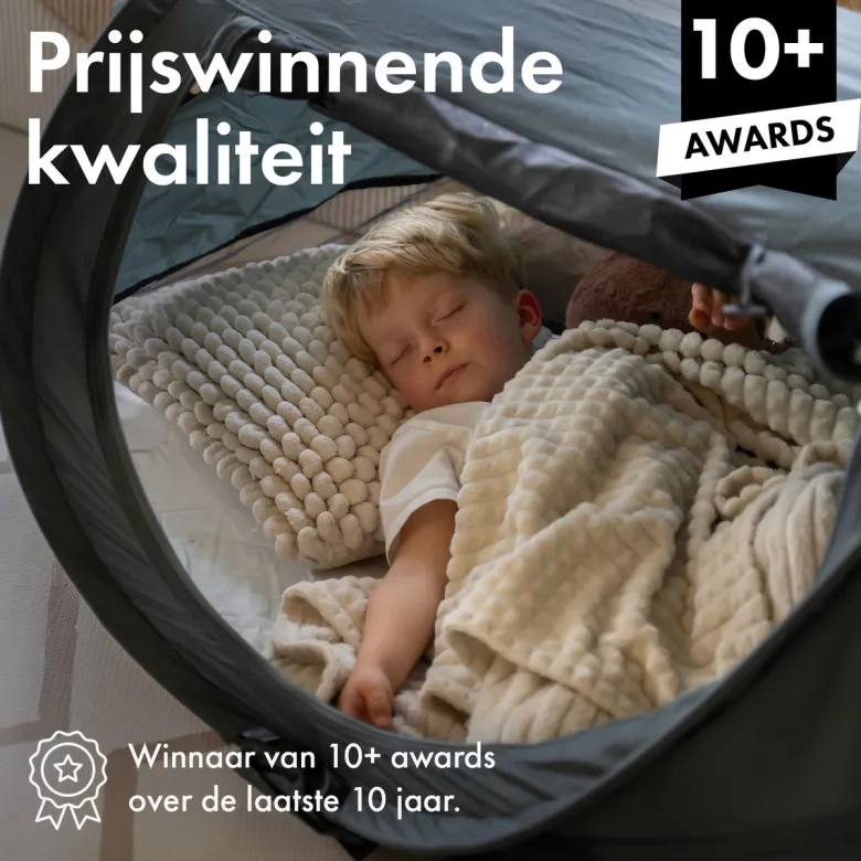 Deryan Peuter Luxe bedje met matras - Navy