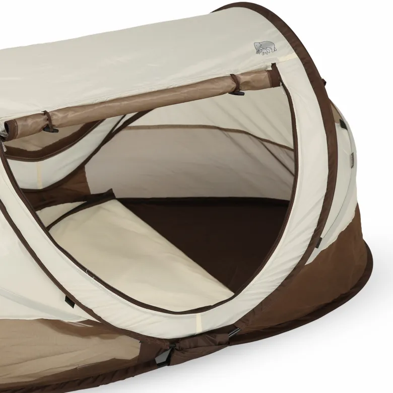 Deryan Peuter Luxe campingbedje met matras - Hazel