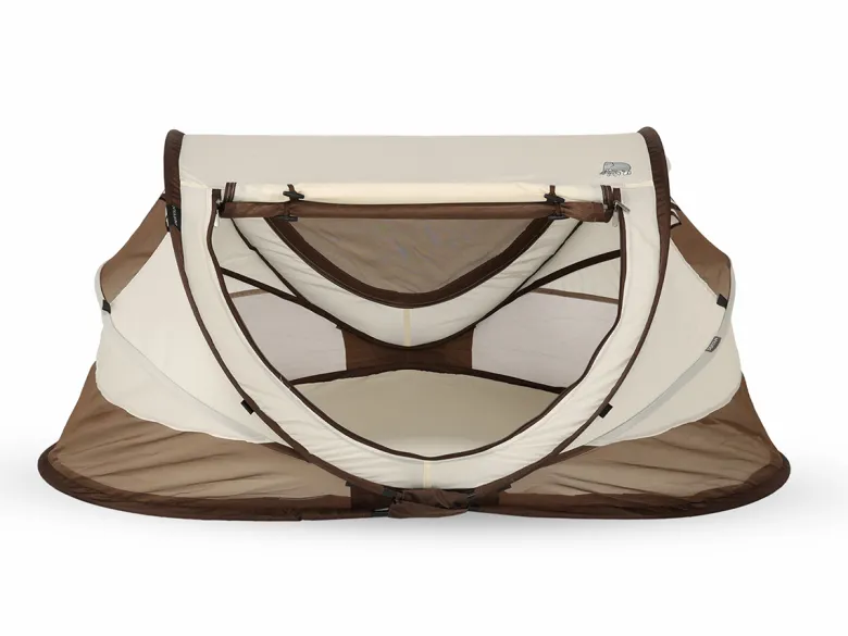 Deryan Peuter Luxe campingbedje met matras - Hazel