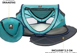Deryan Peuter Luxe campingbedje - Ocean