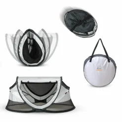 Deryan Peuter Luxe campingbedje - Silver