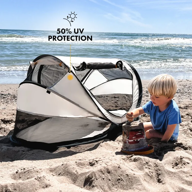 Deryan Peuter Luxe campingbedje - Creme