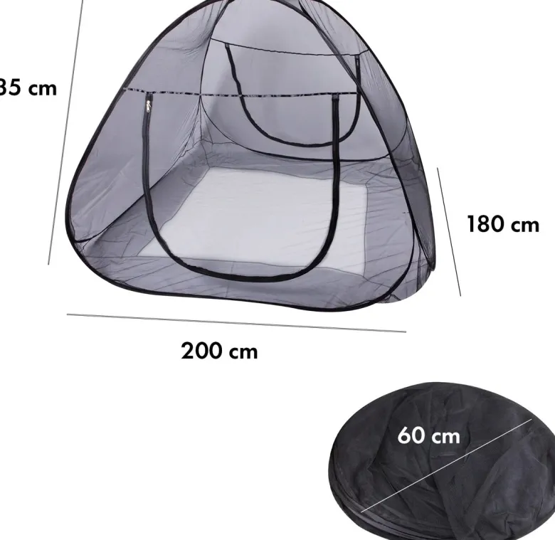 Deryan pop-up bedtent klamboe - 200 x 180 cm