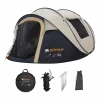 Deryan 4P Pop-Up tent – Sand