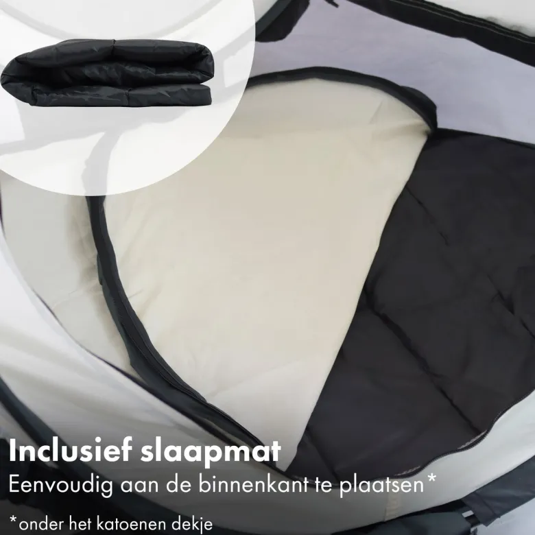 Deryan Shane Luxe 2024 campingbedje - Cream