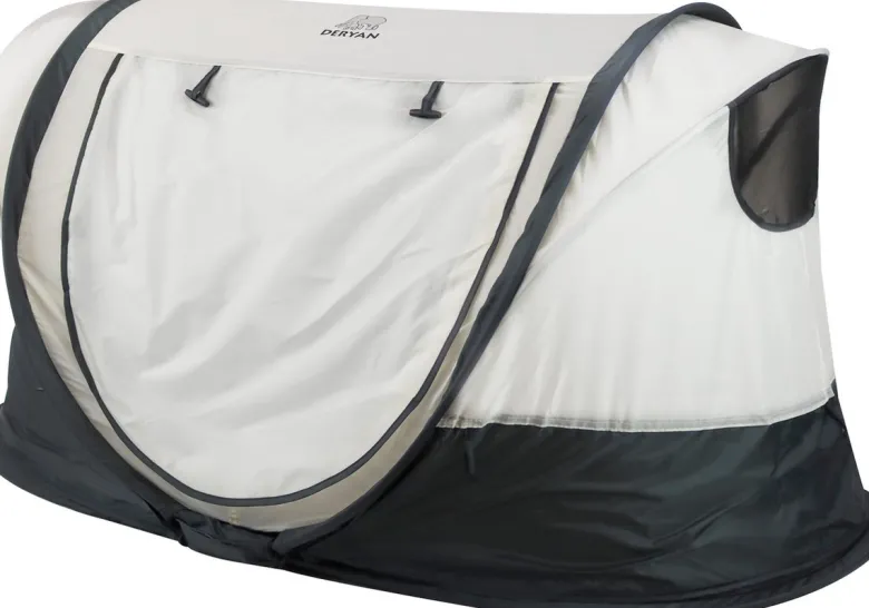 Deryan Shane Luxe 2024 campingbedje - Cream