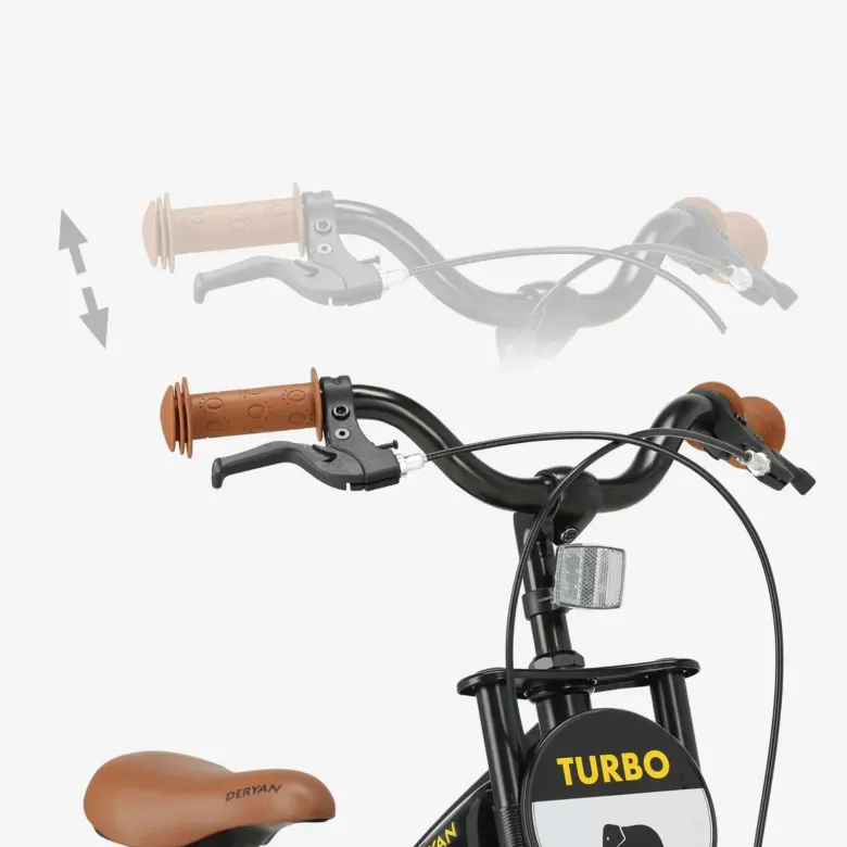 Deryan Turbo 3-in-1 kinderfiets - 16 inch