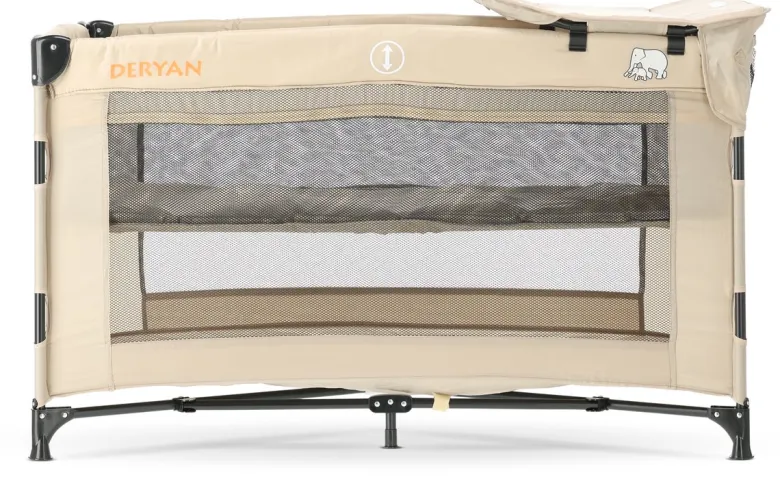 Deryan 120 x 60 cm campingbedje - Cream