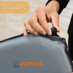 Deryan zelfopblaasbaar baby matras