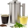 De Weelde Dubbelwandige Cafetiere - 1 liter