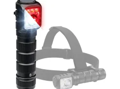 De Weelde 2100 lumen hoofdlamp - Red/White Light