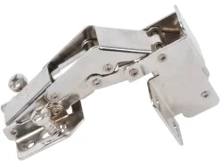 DGN metalen kastscharnier (1x stuks) - chrome