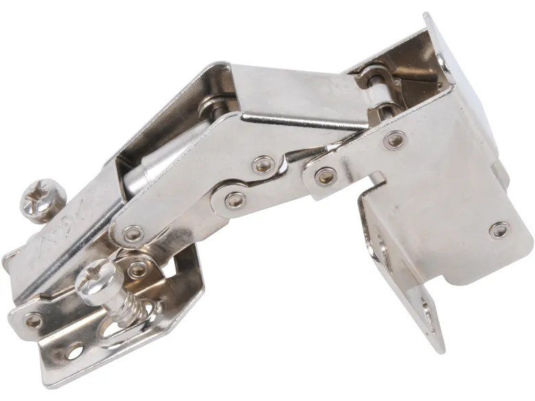 DGN metalen kastscharnier (1x stuks) - chrome
