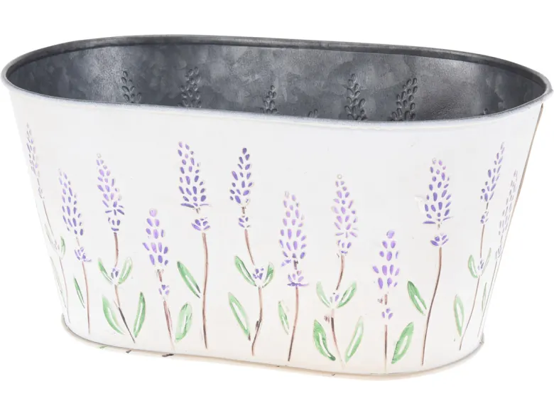 3D lavendel ovale plantenbak