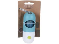 Dogs collection poepzakjeshouder met zaklamp