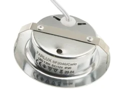 Dometic Cario inbouwspot - chrome