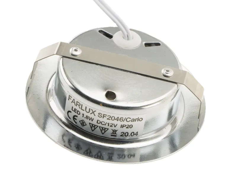 Dometic Cario inbouwspot - chrome